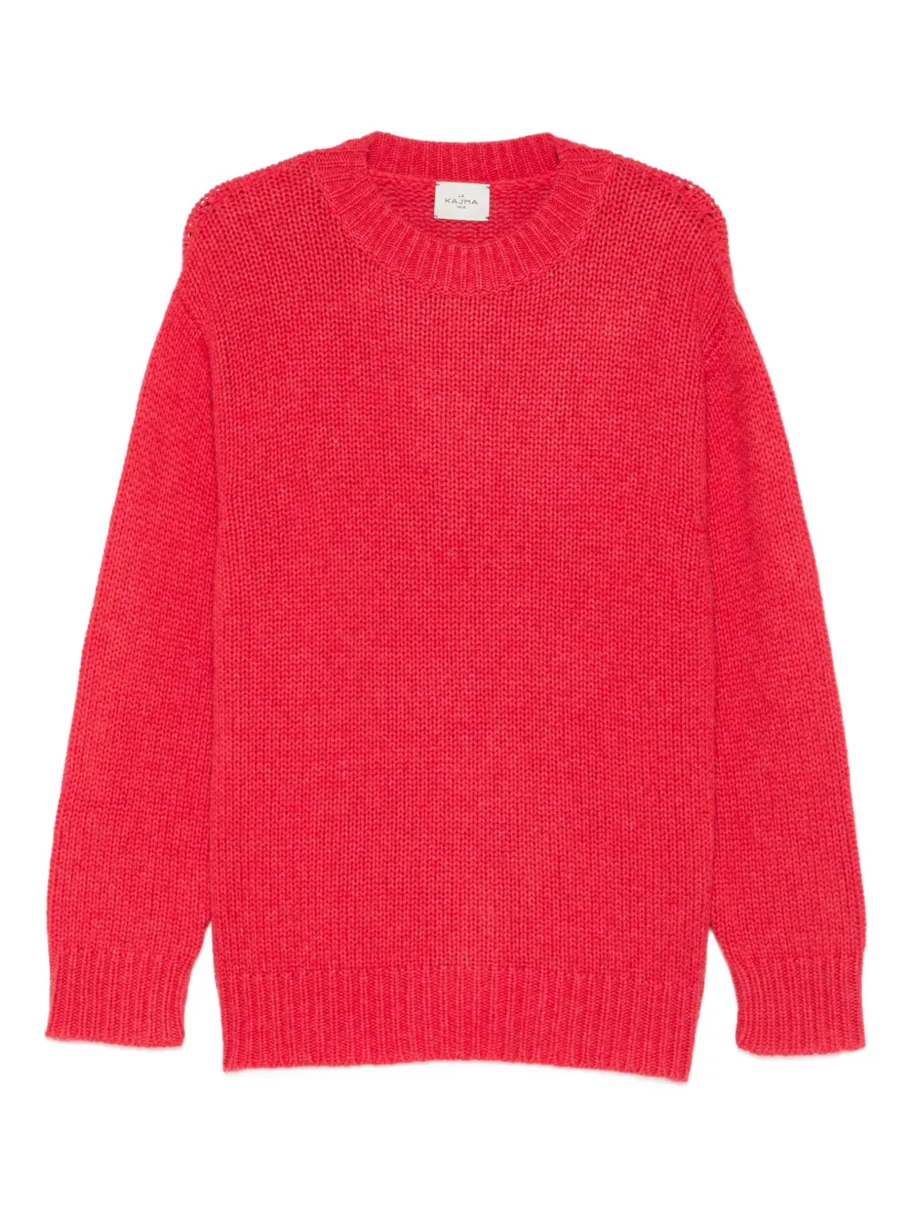 Le Kasha Ribbed Sweater In Red