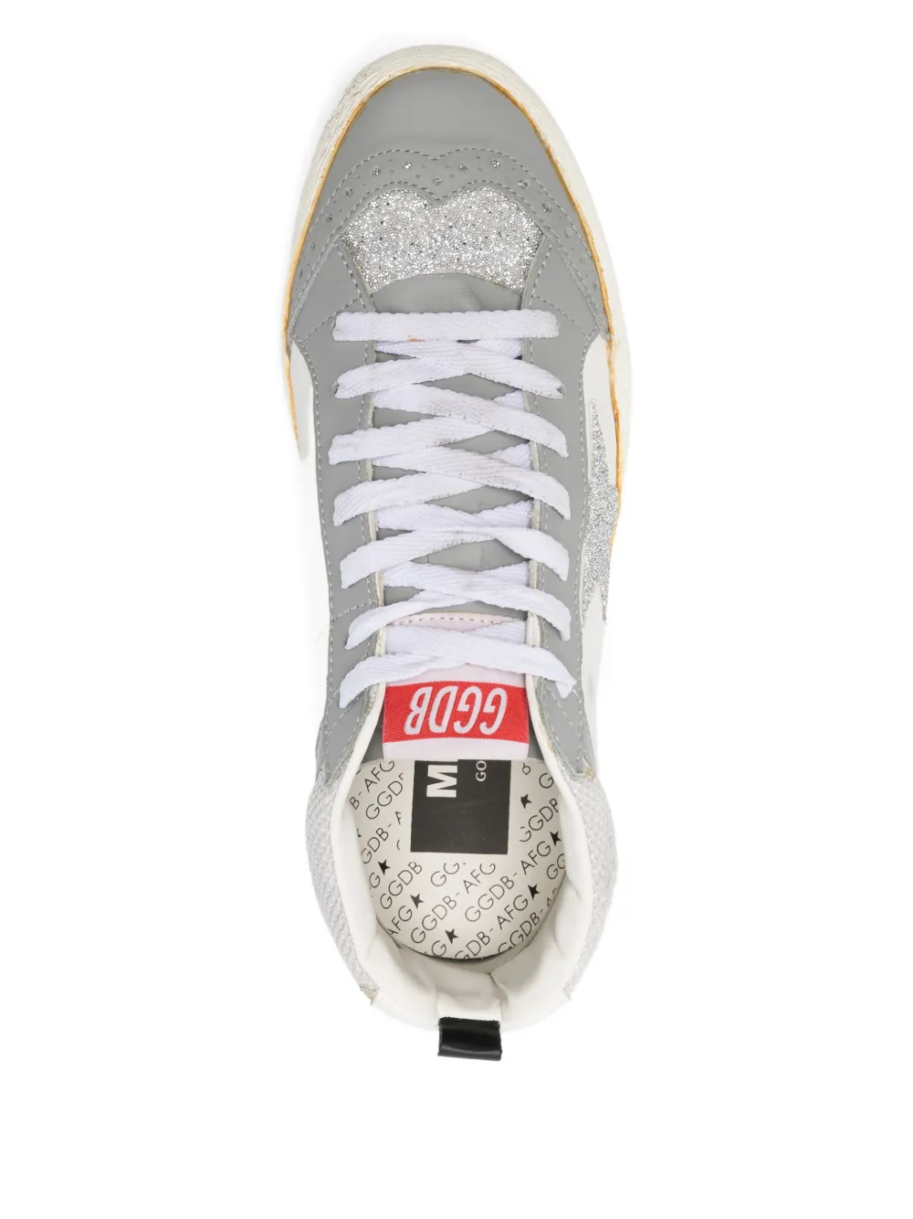 Golden Goose Mid Star Lace-up Sneakers In Multi