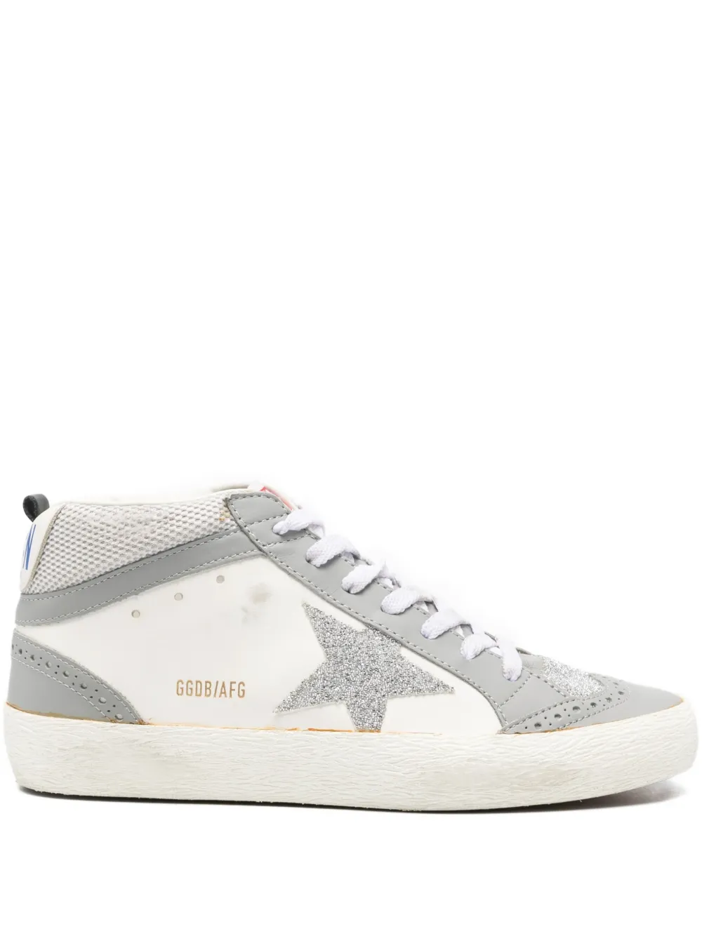 Golden Goose Mid Star Lace-up Sneakers In Multi