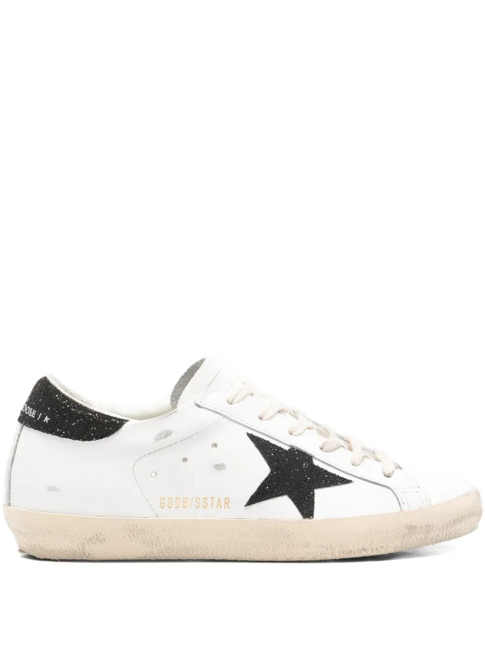 Golden Goose star-patch sneakers Wit