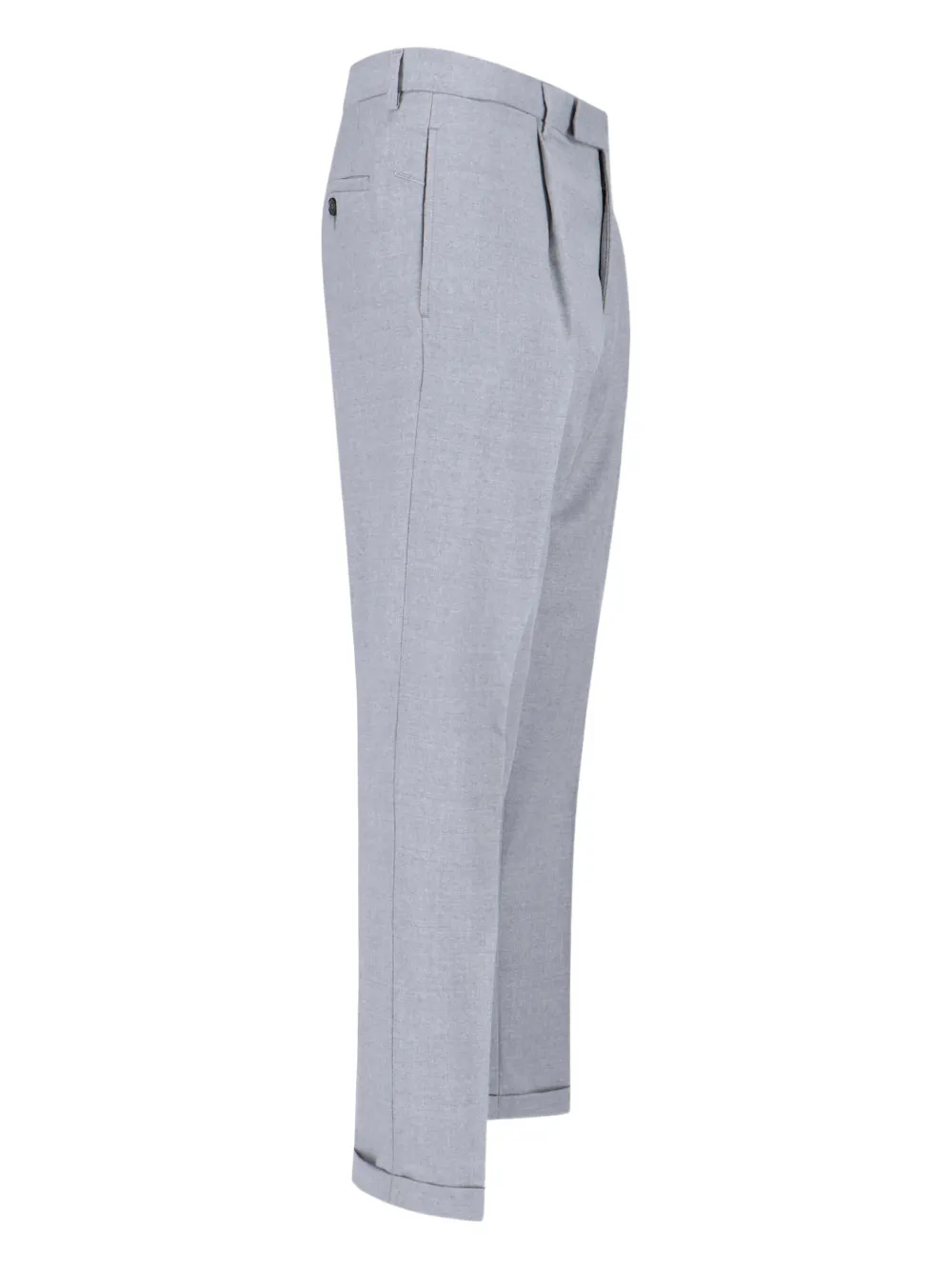 Cruna Kensington broek met cuffs Grijs