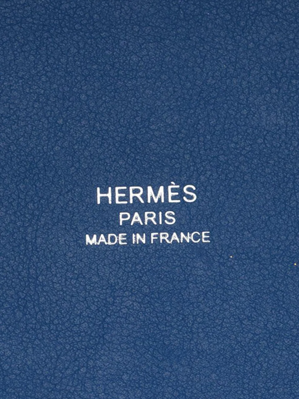 Pre-owned Hermes 2022 Toile And Swift Cabas H En Biais 27 Satchel In Blue