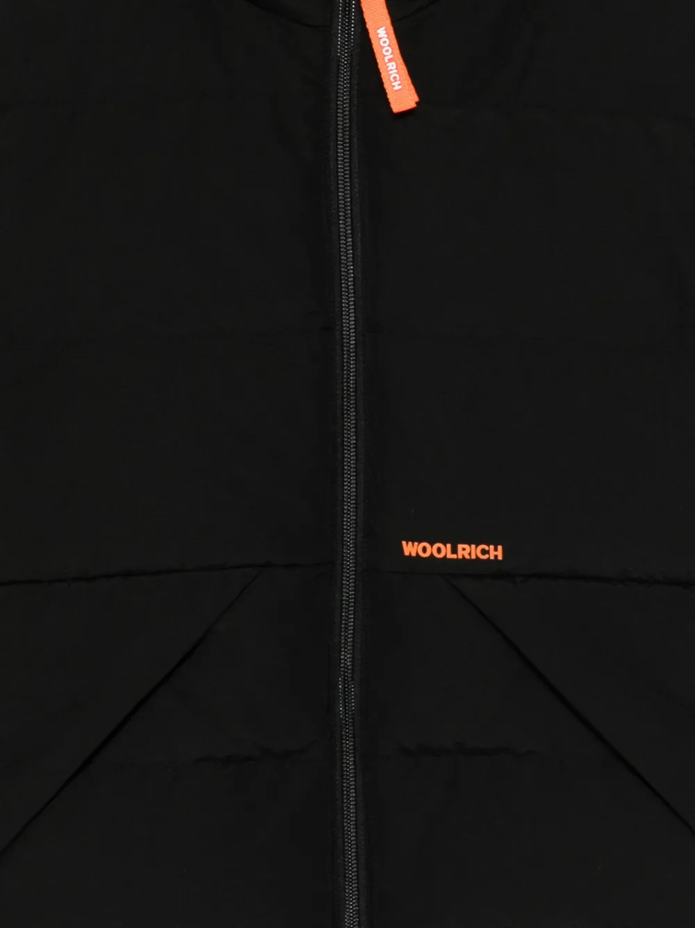 Woolrich Kids Ramar donsjack met logo Zwart