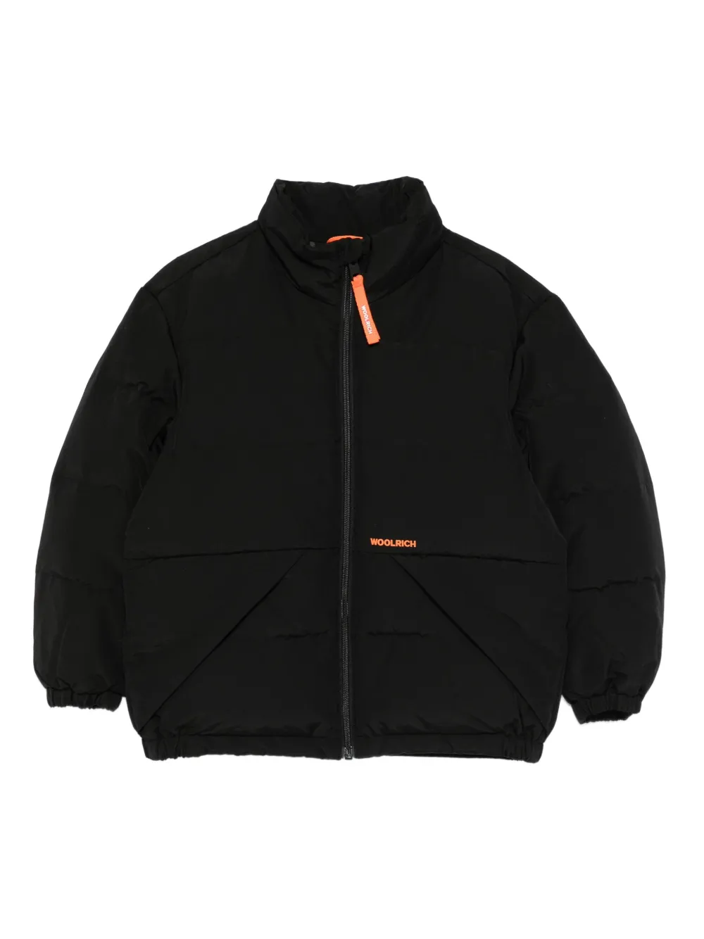 Woolrich Kids Ramar logo puffer jacket - Nero