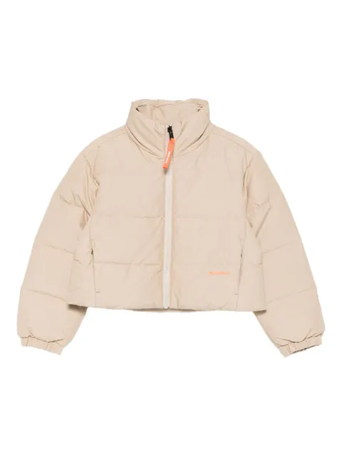 Woolrich Kids logo puffer jacket