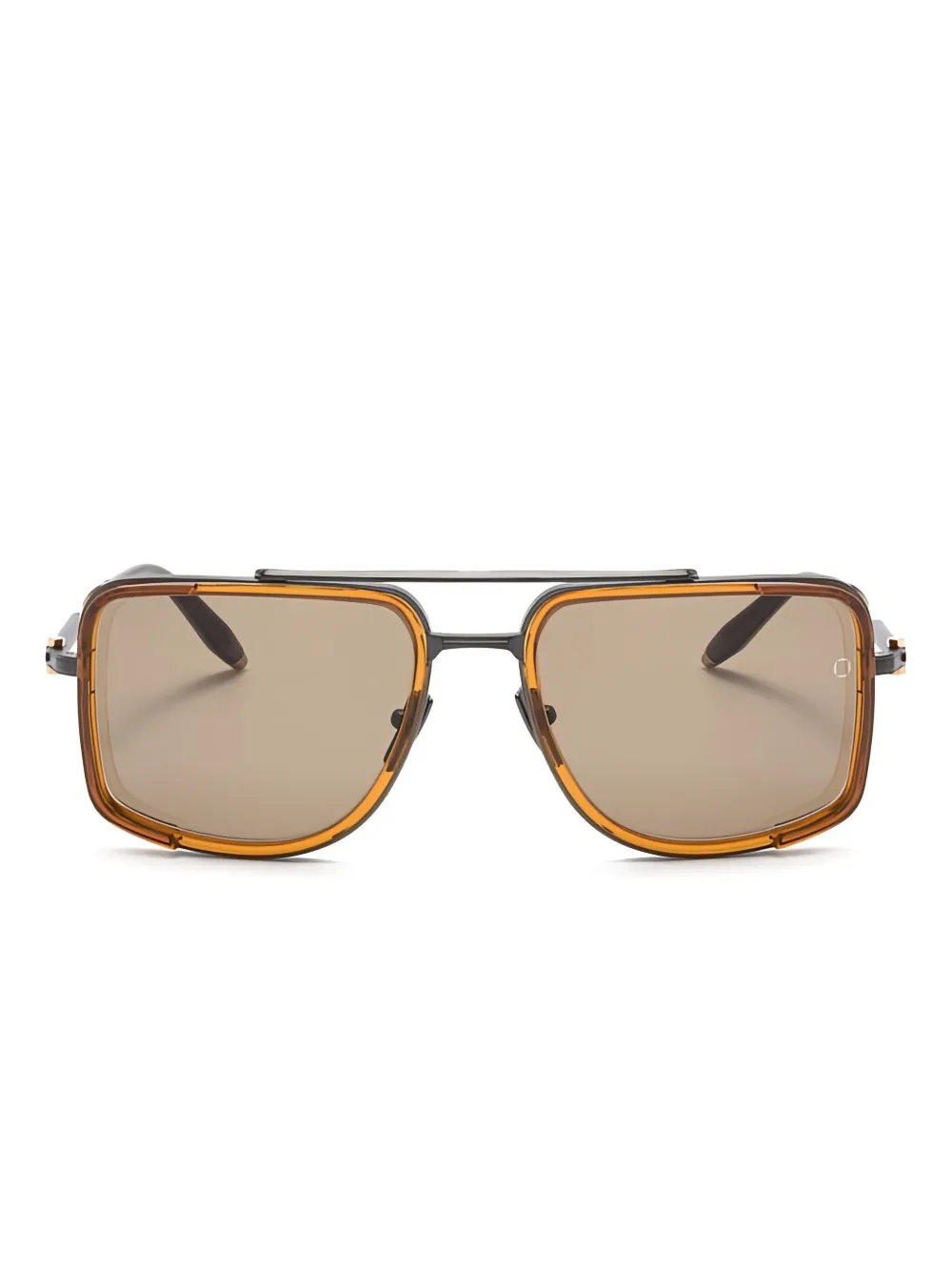 Akoni Stargazer square-frame sunglasses | Black | Image 1