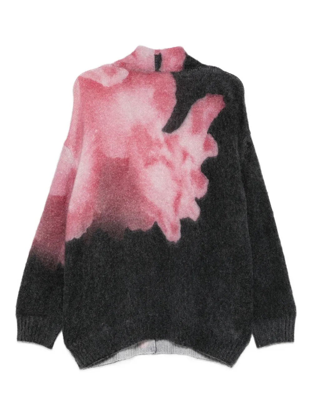 Alberta Ferretti Vest met bloemen Roze