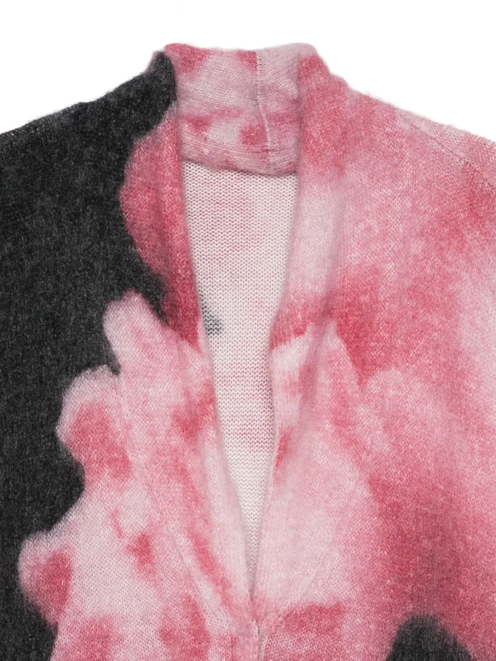 Alberta Ferretti Vest met bloemen Roze