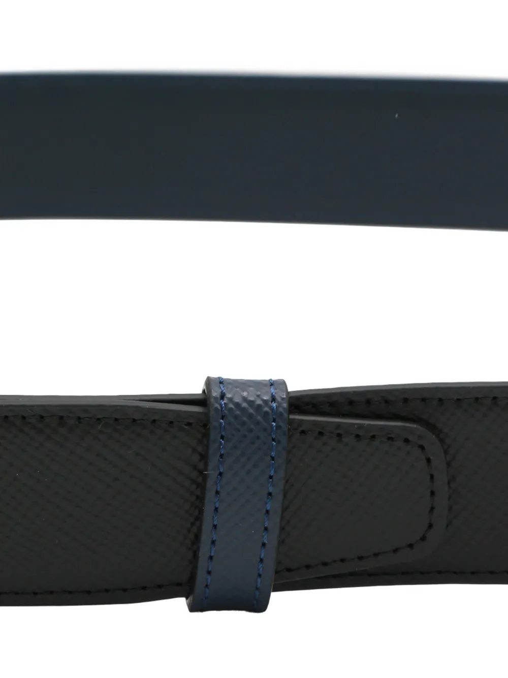 Montblanc reversible leather belt - Zwart