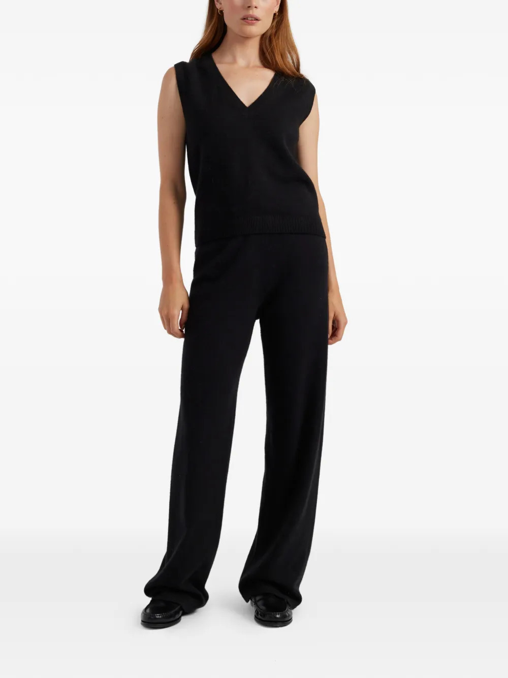 V-Neck Cashmere Top