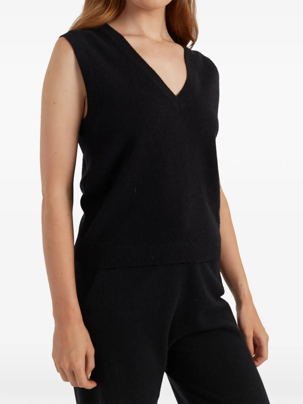 V-Neck Cashmere Top