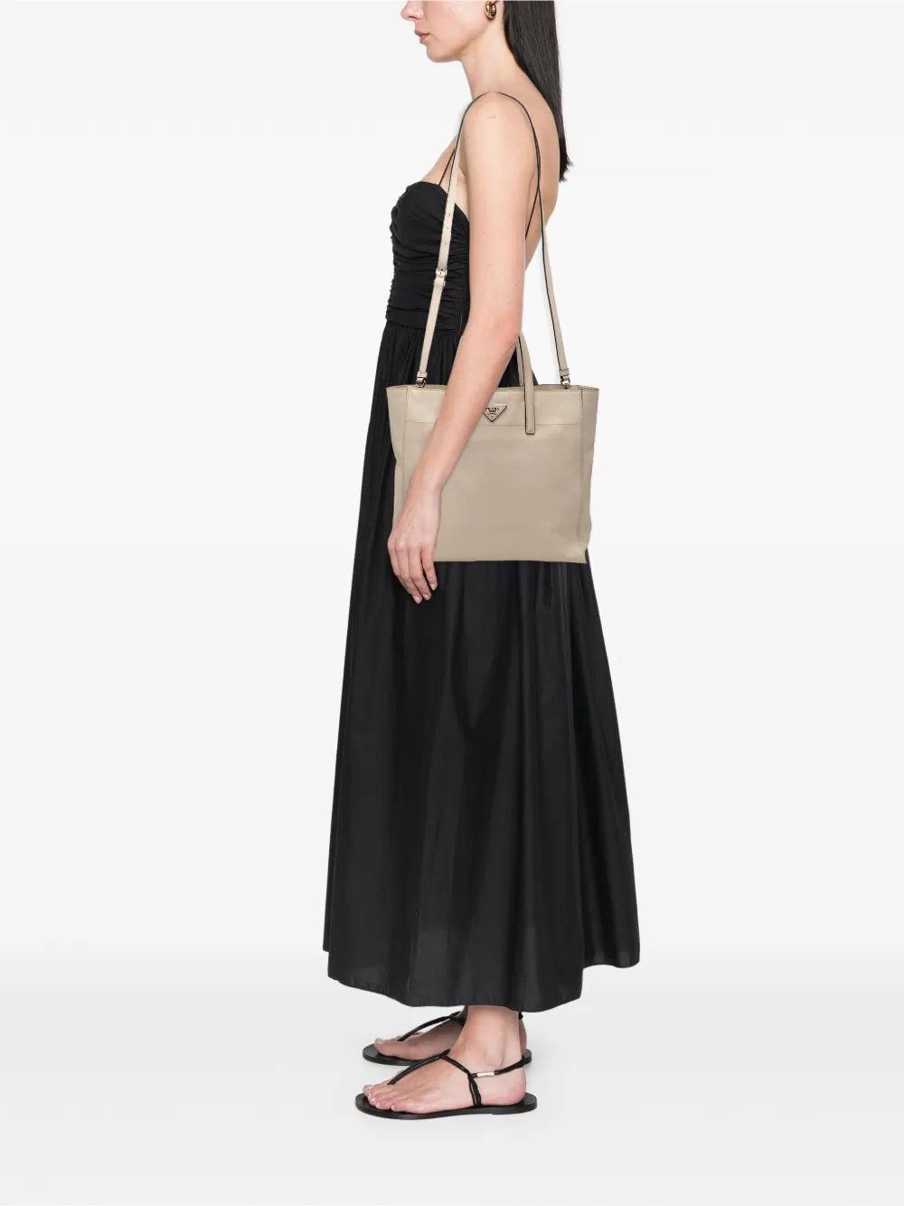 Prada Pre-Owned 2010-2025 Saffiano Soft Shopping Tote satchel | Pre-Owned | Image 2