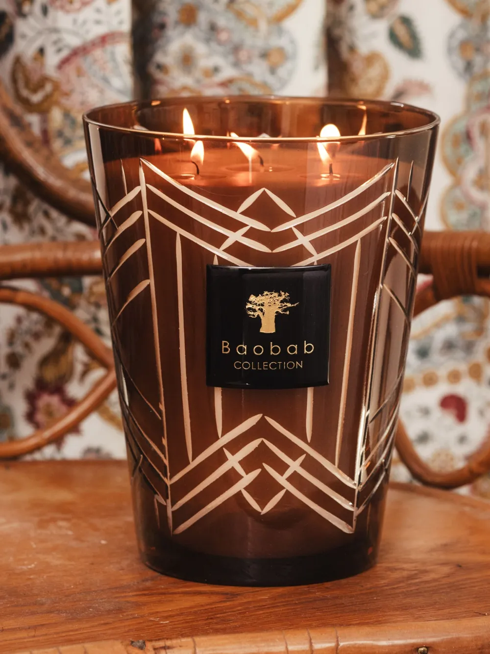 Baobab Collection Heritage Fontenay Candle (24cm) In Brown