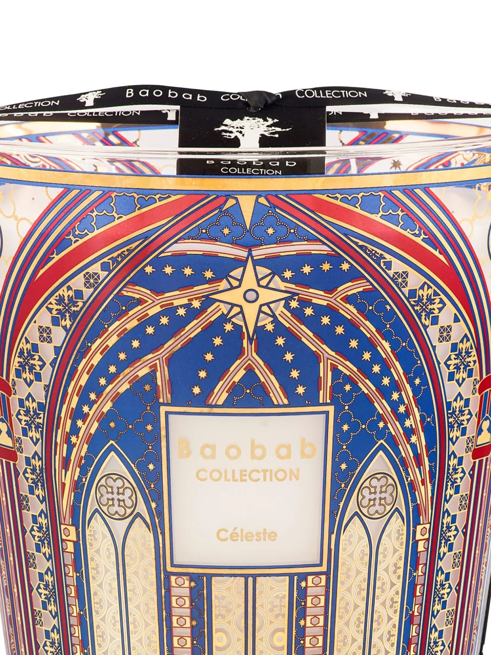 Baobab Collection Céleste geurkaars (24 cm) - Blauw