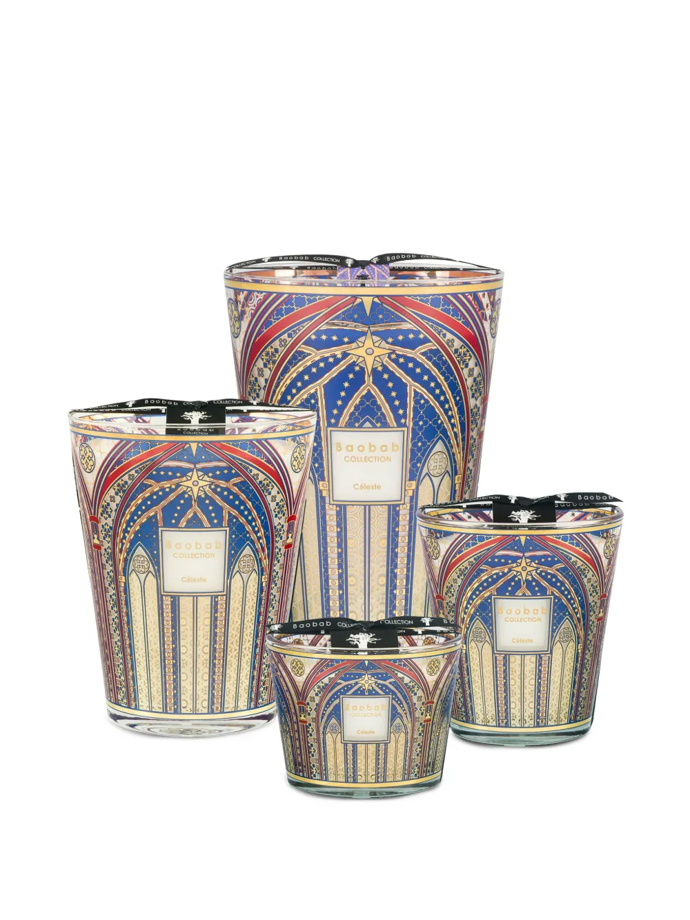 Baobab Collection Céleste Candle (24cm) In Multi