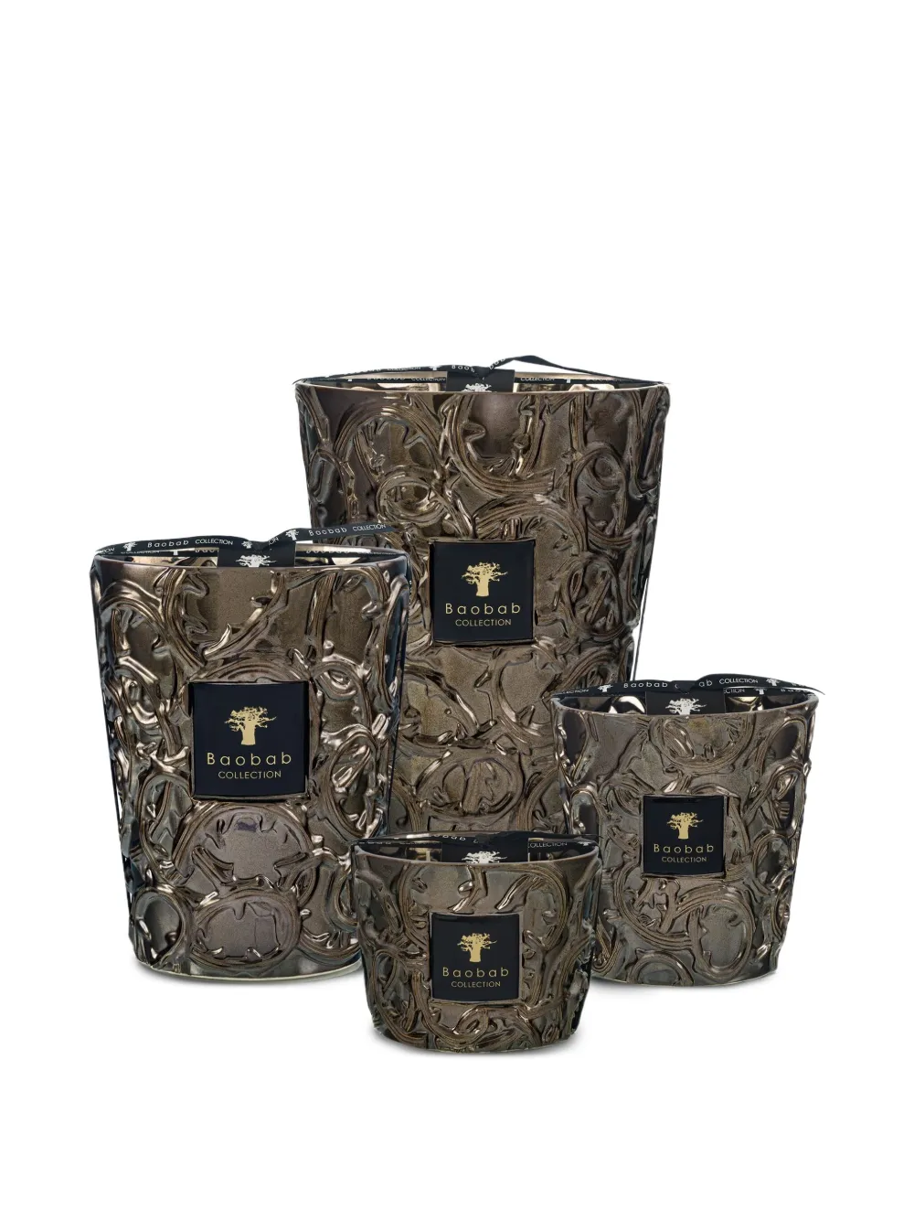 Baobab Collection Brame Cernunnos kaars (16 cm) - Grijs