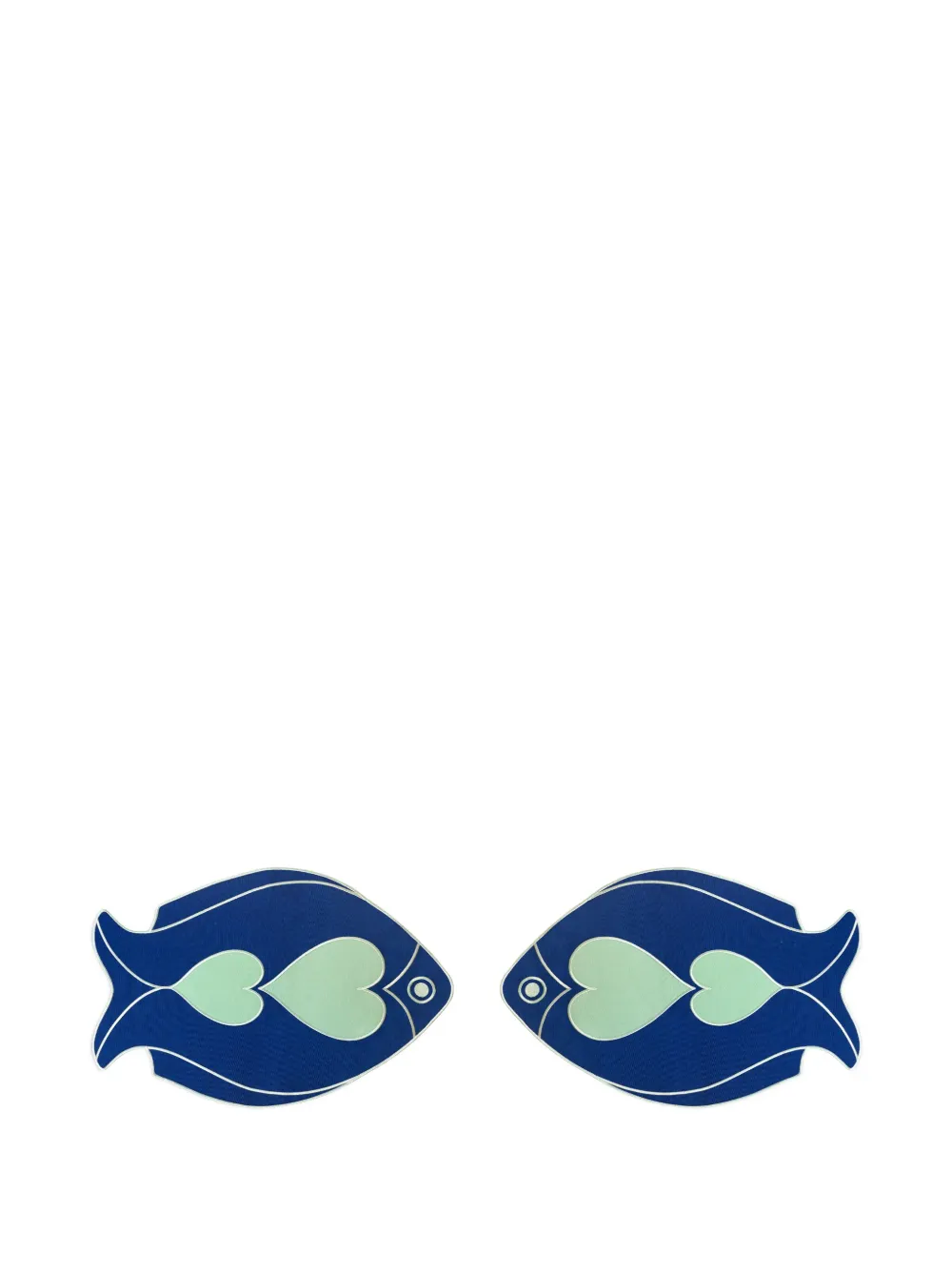 OCTAEVO fish placemat (set of two) | bleu | Image 1