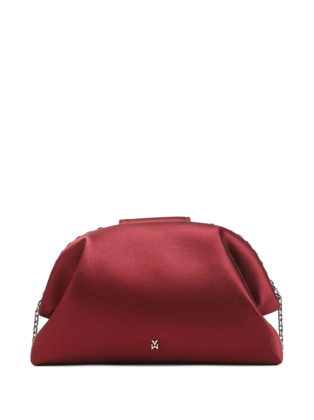 Amina Muaddi Camelia clutch bag - Rood