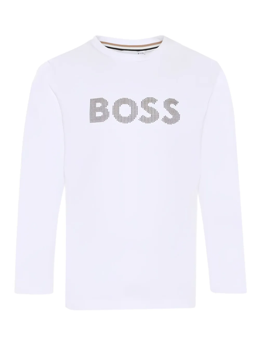 BOSS Kidswear logo long-sleeve t-shirt - Bianco