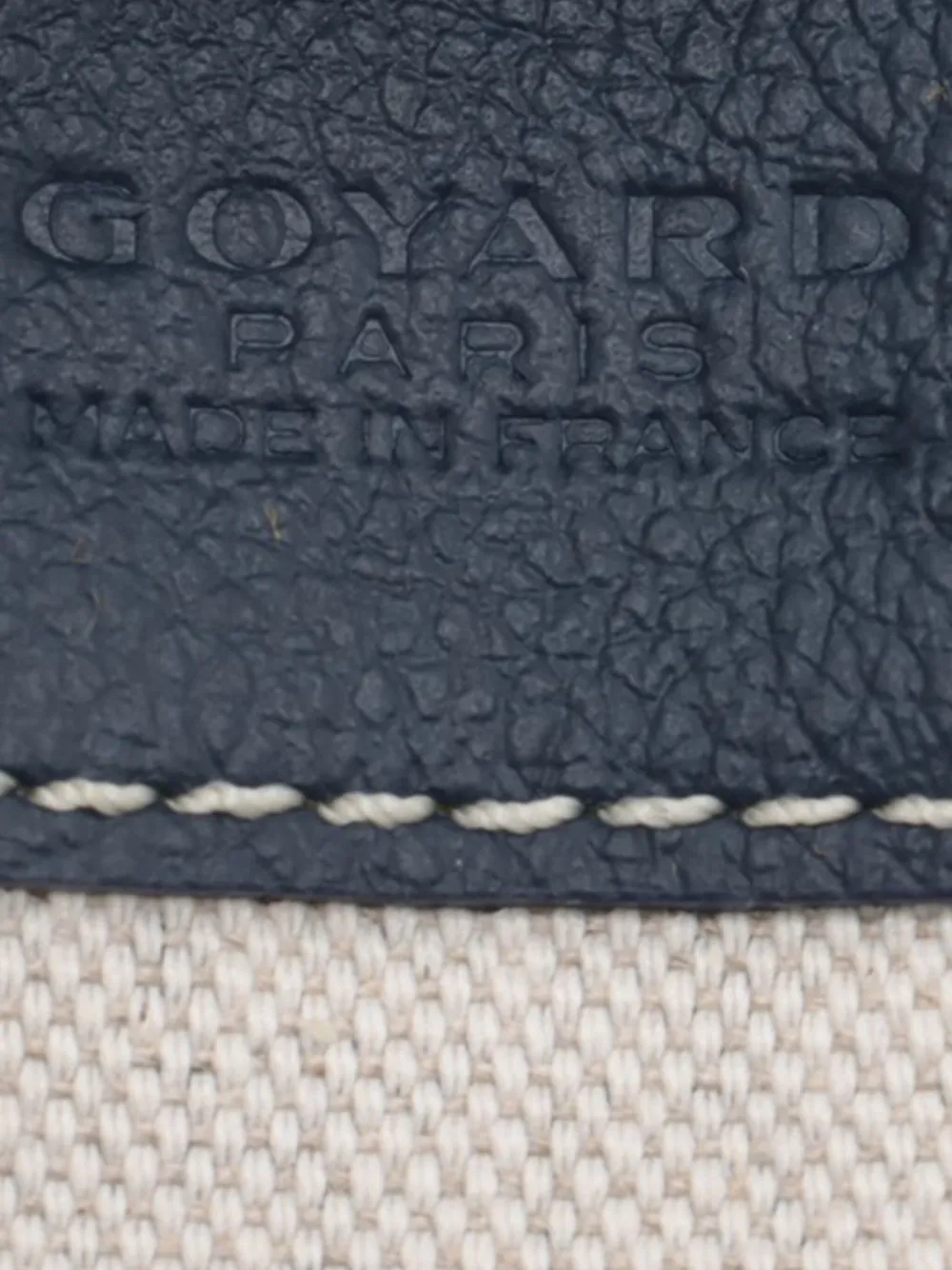 Pre-owned Goyard 2000-2025 Ine Saint Louis Gm Tote Bag In Blue