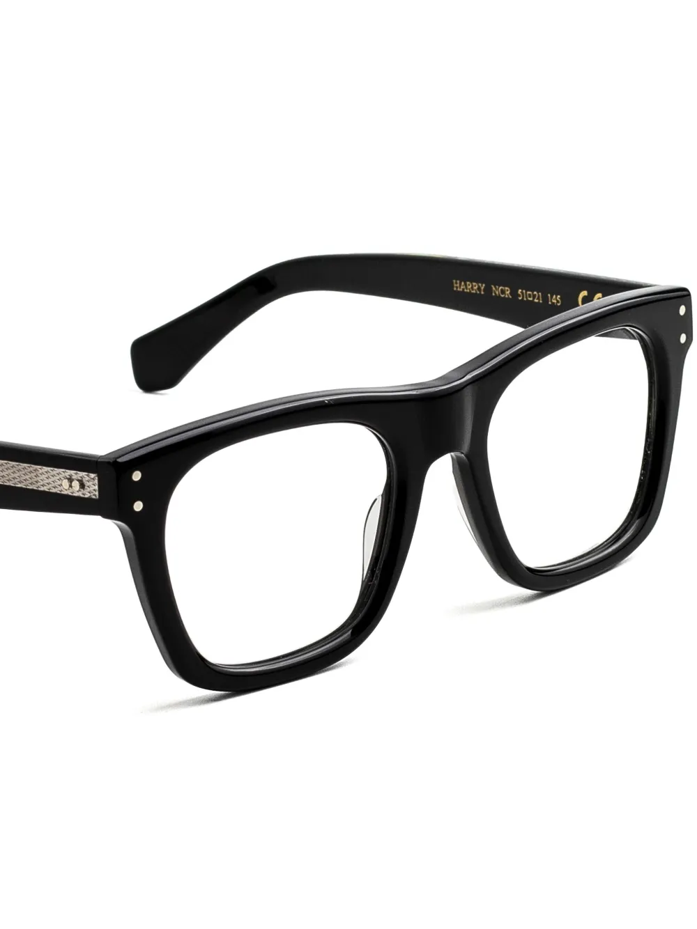 Epos Harry bril met studs Zwart