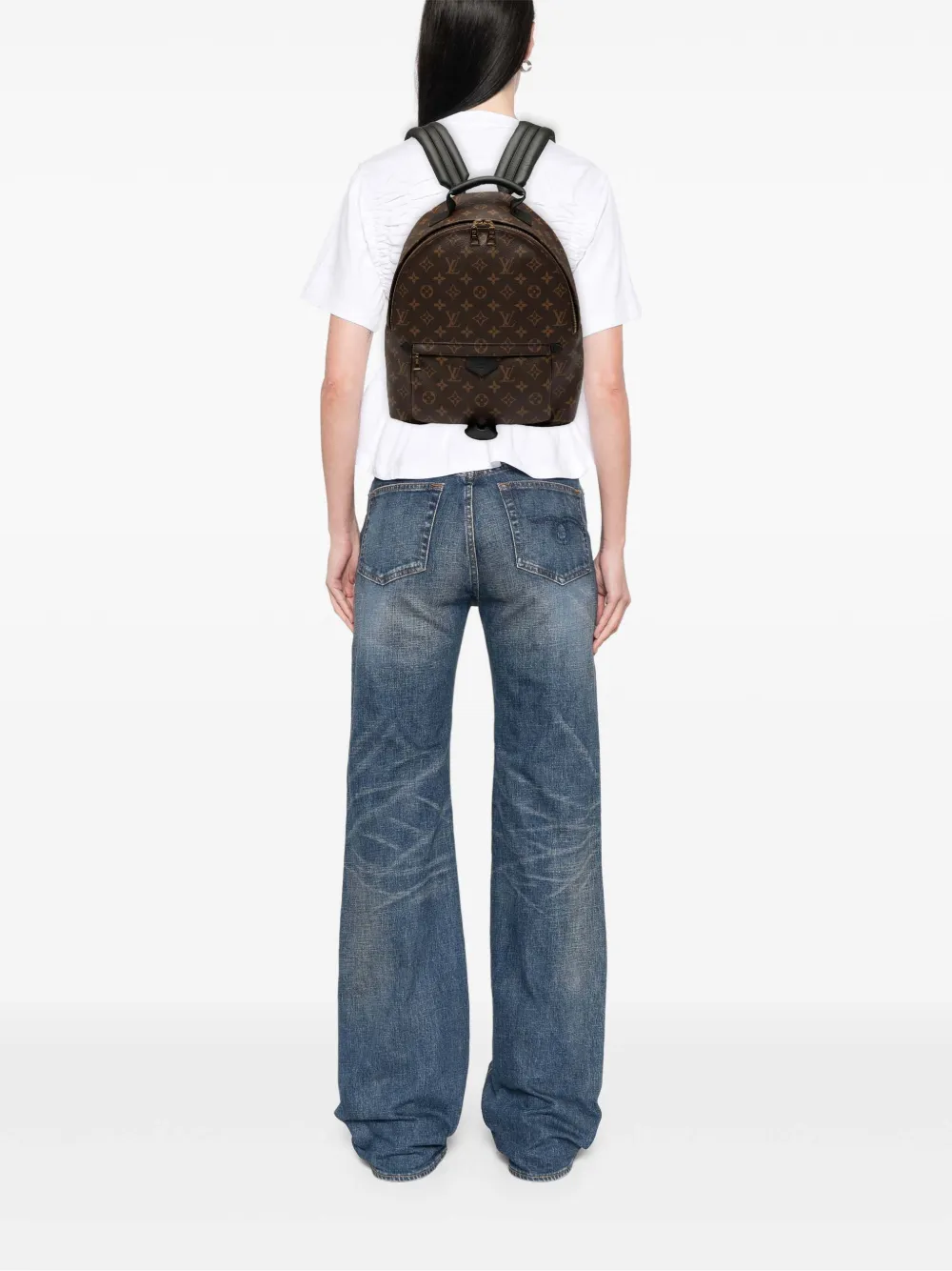 Louis Vuitton Pre-Owned 2021-2025 Monogram Palm Springs MM backpack | Pre-Owned | Image 2