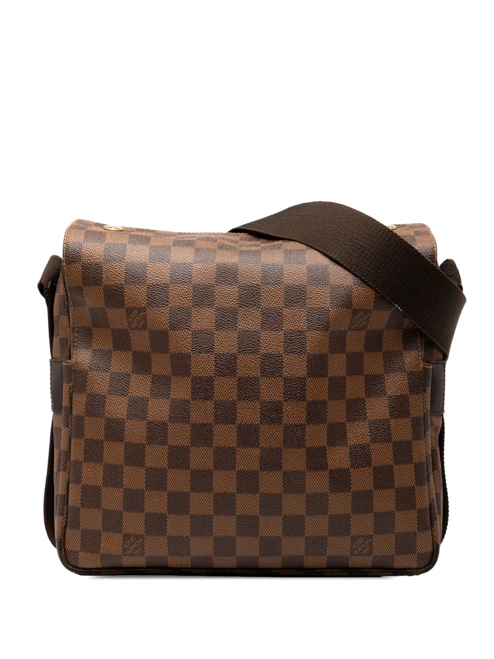 Louis Vuitton Pre-Owned Borsa a tracolla Naviglio in tela Damier Ebène 1998 | marrone | Image 1