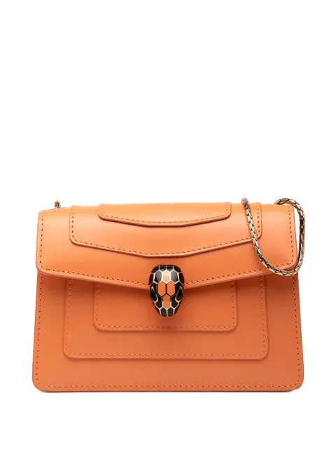 Bvlgari Pre-Owned bolsa crossbody Serpenti Forever de piel de becerro 2011