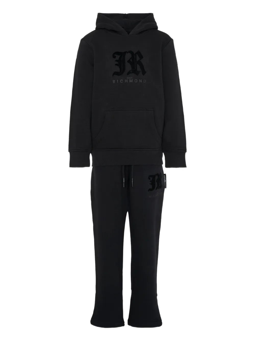 John Richmond Junior hooded tracksuit - Nero