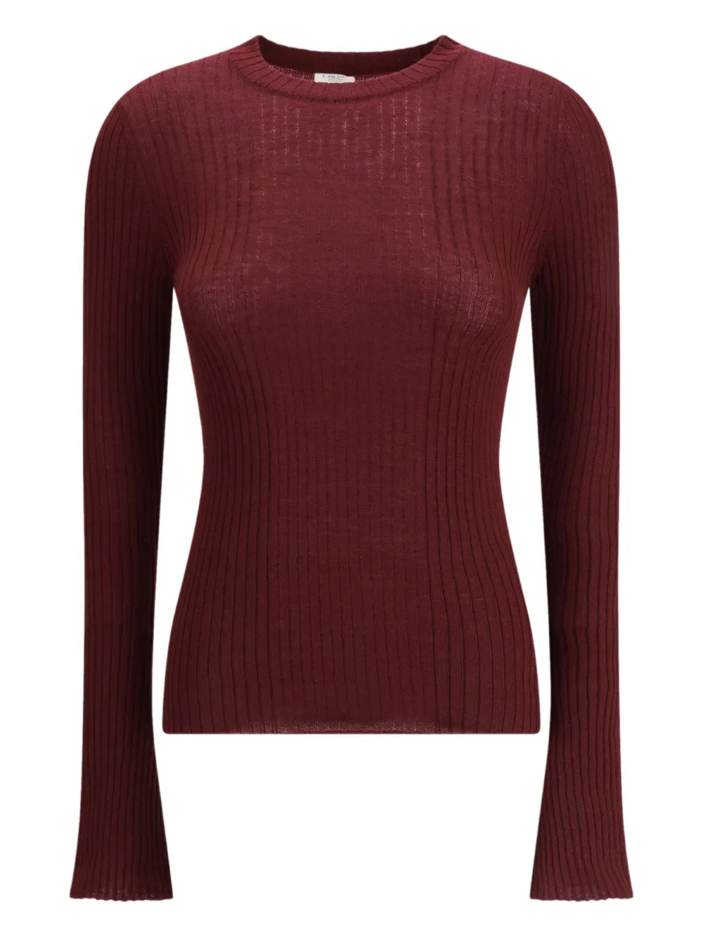 Cruna knitted long-sleeve top | Red | Image 1