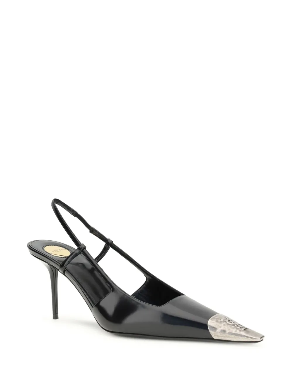 Saint Laurent 75mm pointed-toe slingback pumps | Heeled Pumps | Image 2