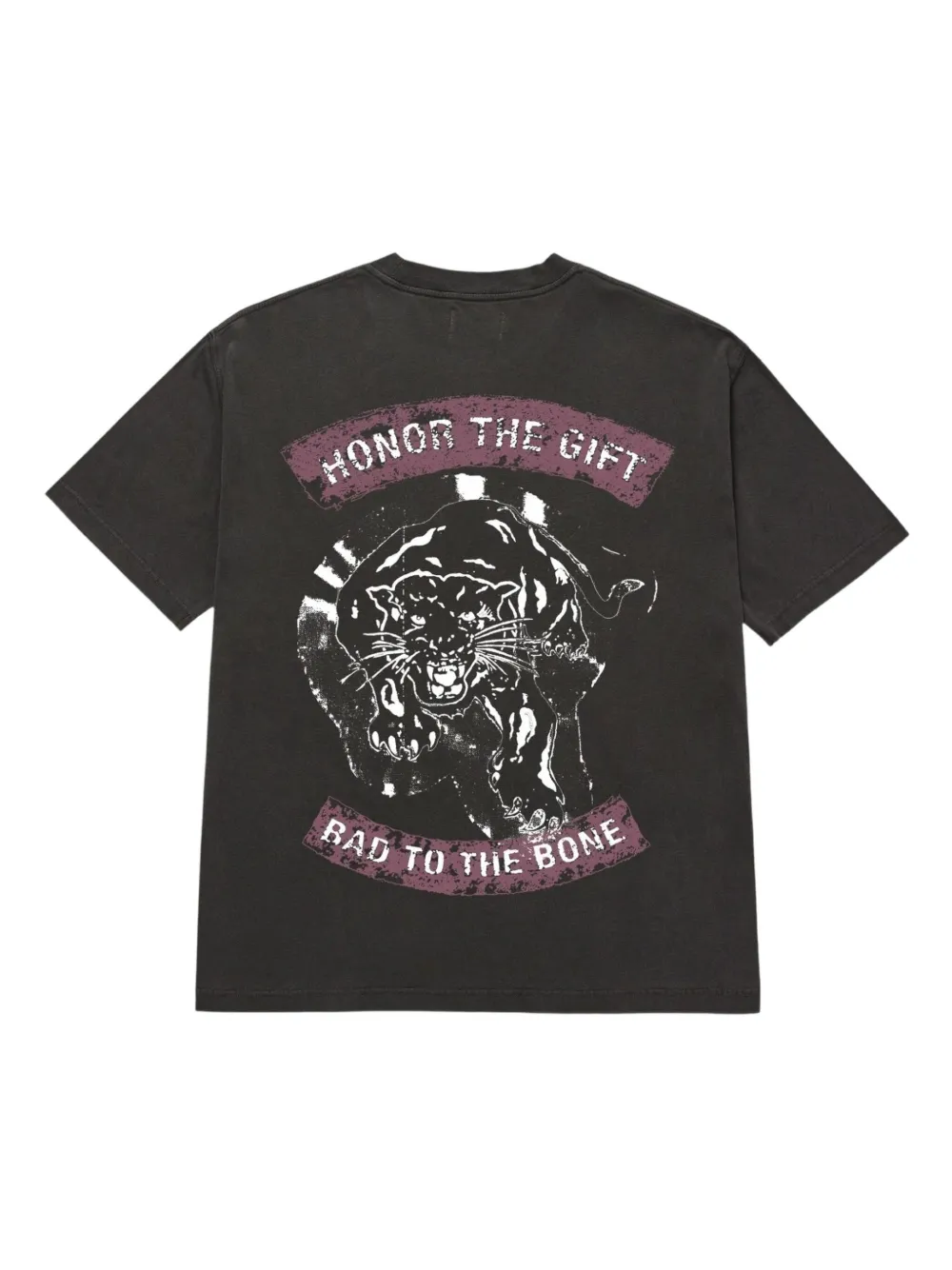 Honor The Gift Bad To The Bone T-shirt - Zwart