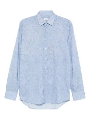ERL Corduroy Shirt | Blue | FARFETCH