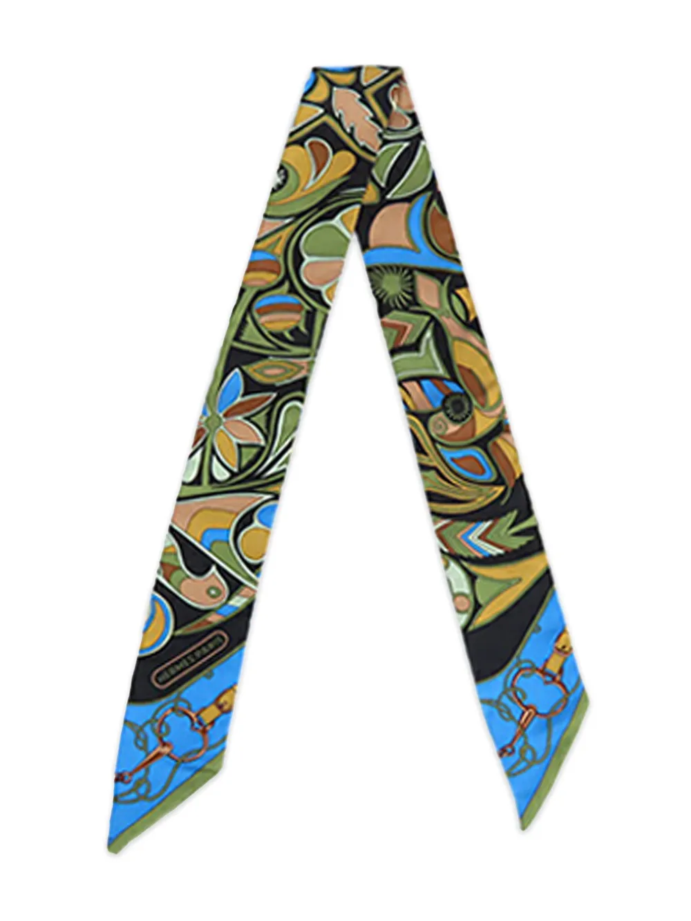 Hermès Pre-Owned 20th Century Folklore Schal aus Seidentwill | Image 2