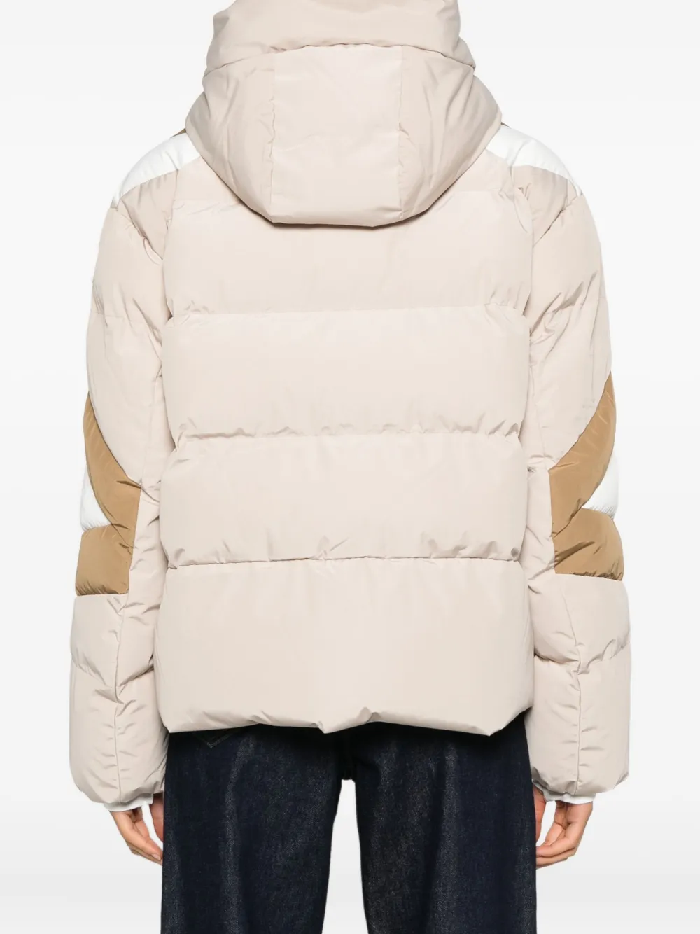 Fusalp Charloy Hooded Puffer Jacket In Neutral