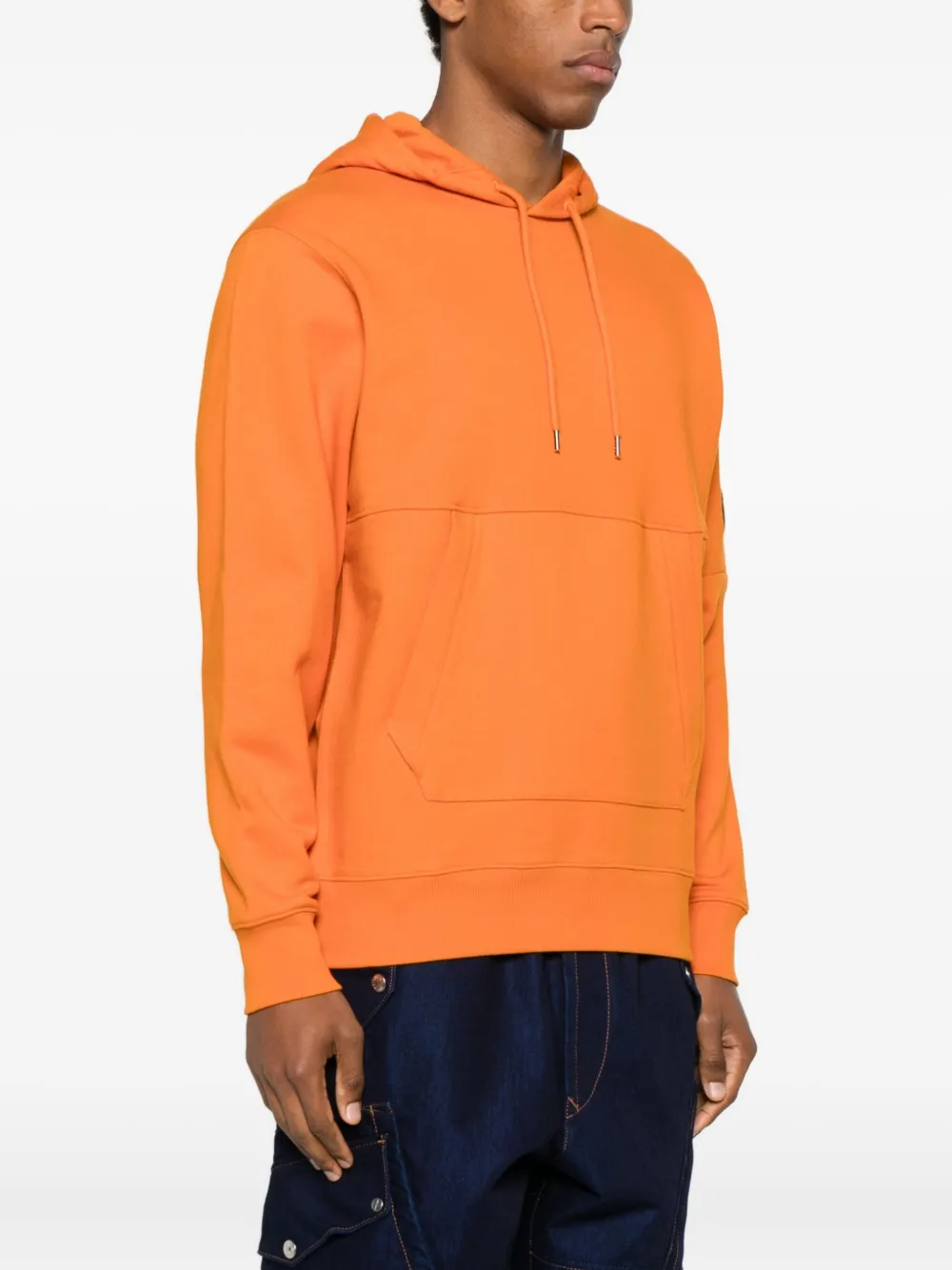 C.P. Company Hoodie met Lens-detail Oranje