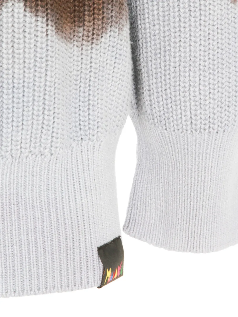 Mauna Kea Tie-dye Long Sleeve Crew Neck Sweater In Multi