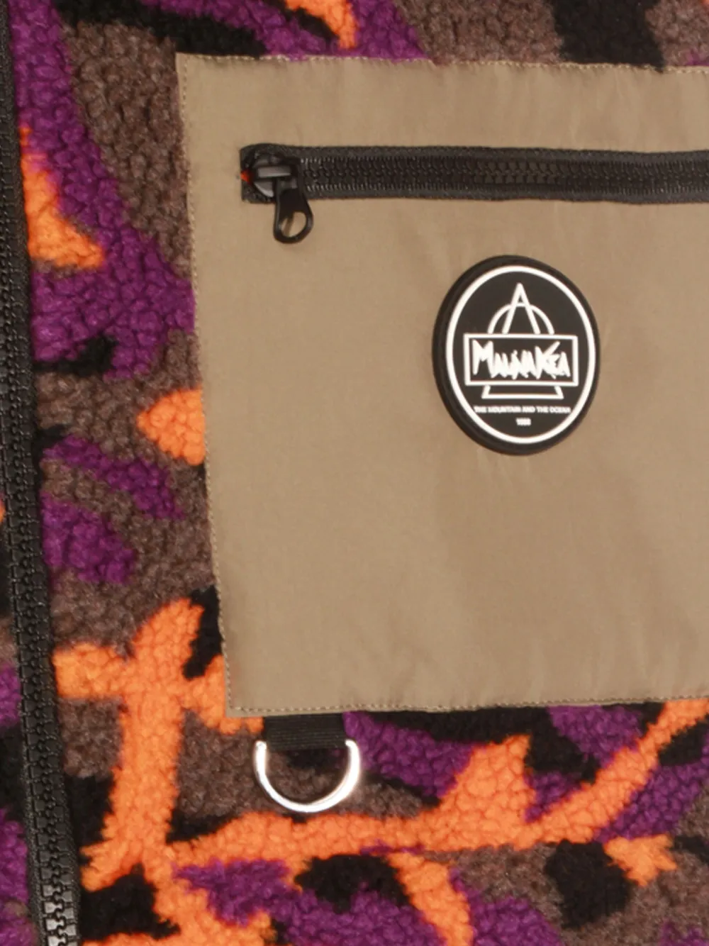 Mauna Kea Hoodie met rits Paars