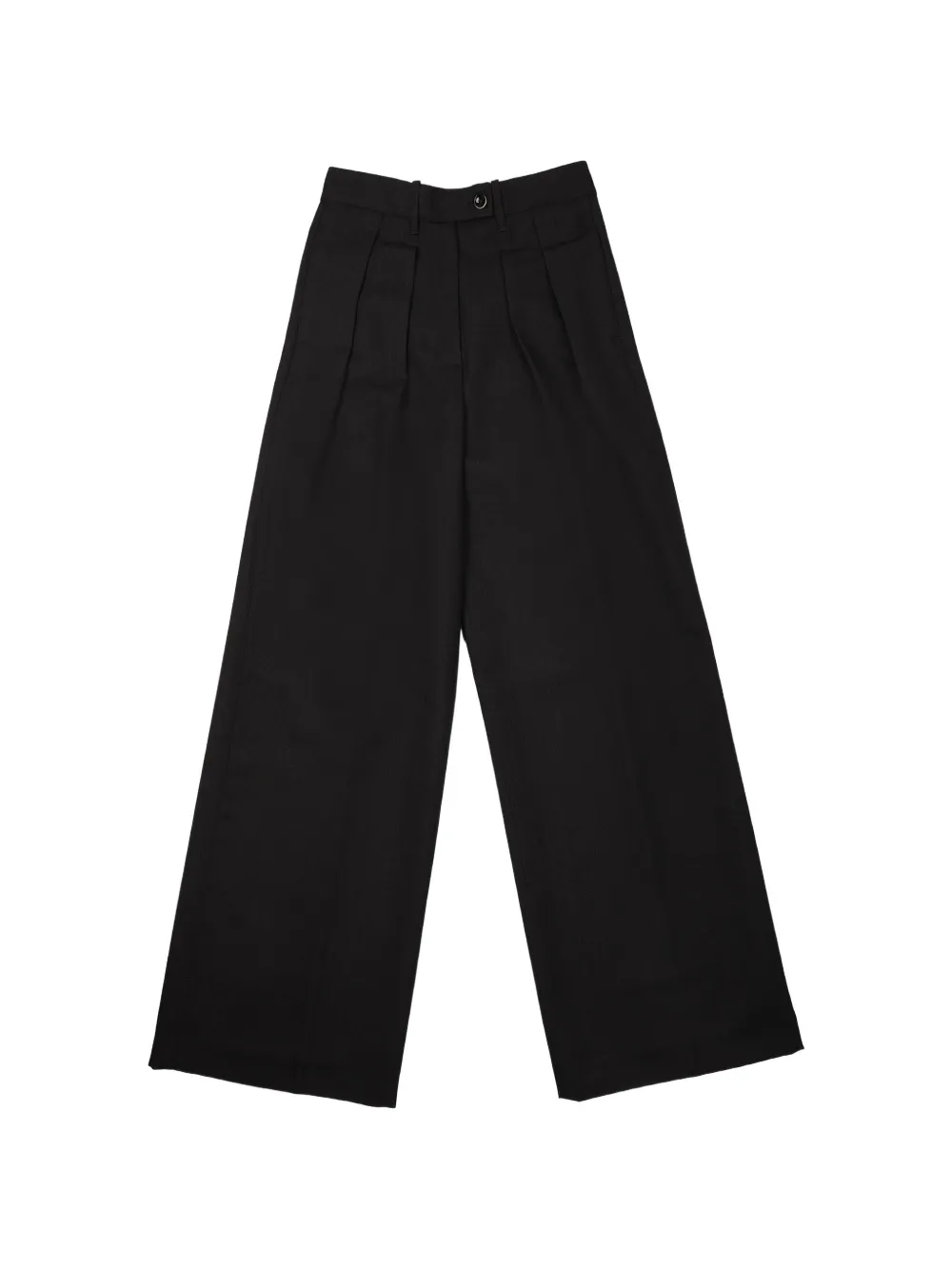Nine In The Morning pleated wide-leg trousers - Marrone