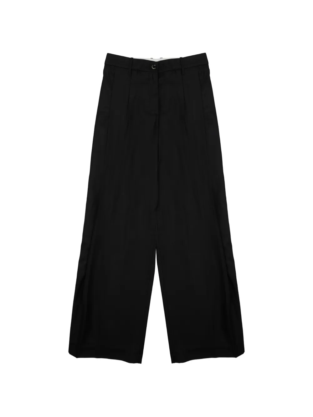 Nine In The Morning pleated wide-leg trousers - Nero