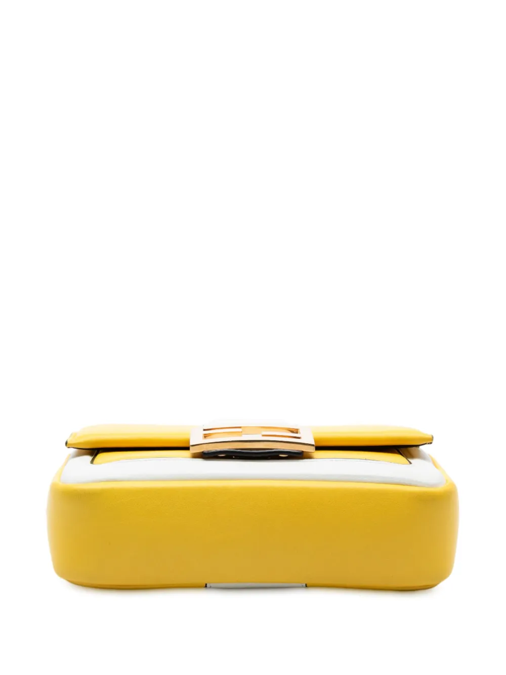 2010-2025 Mini Bicolor Nappa Apolo Chain Baguette Shoulder Bag