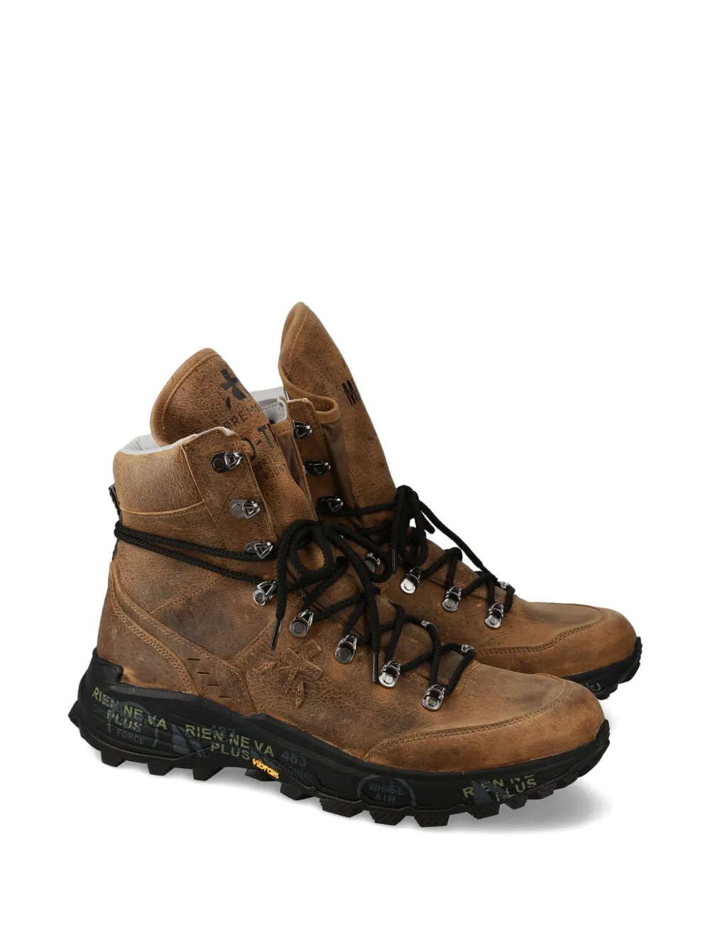Premiata lace-up high-top boots | Biker Boots | Image 2