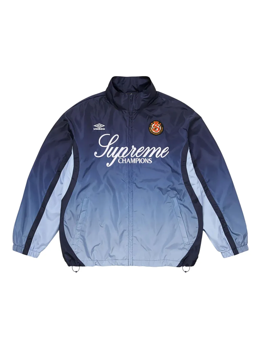 Supreme x Umbro gradient track jacket | Blue | Image 1