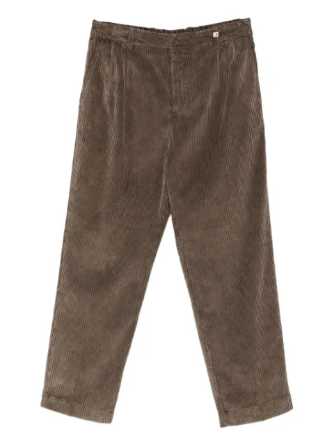 Myths Poseidone pleated corduroy trousers