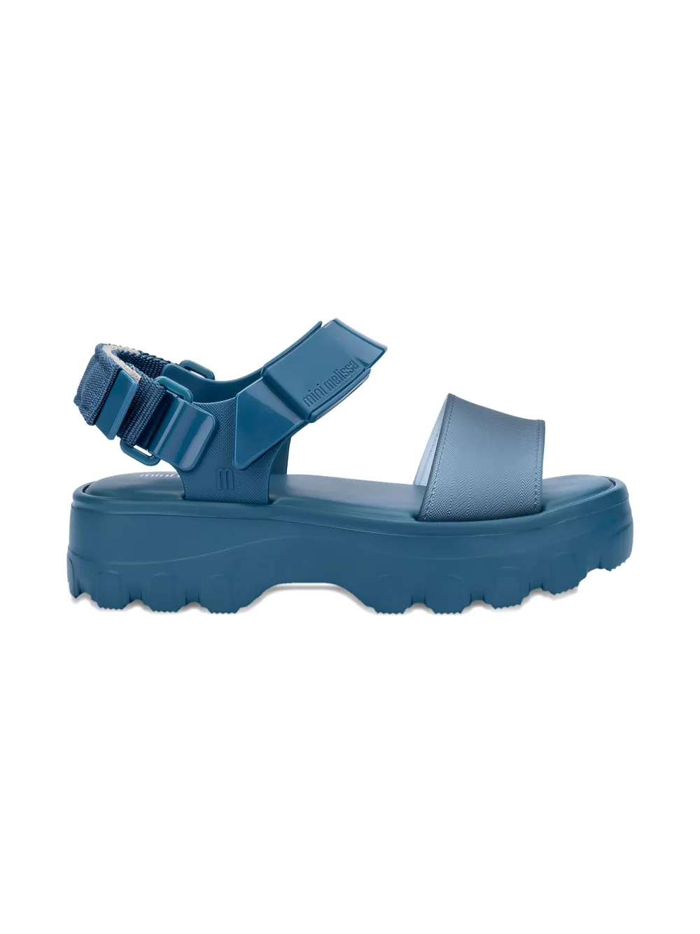 Mini Melissa Kick Off sandalen Blauw