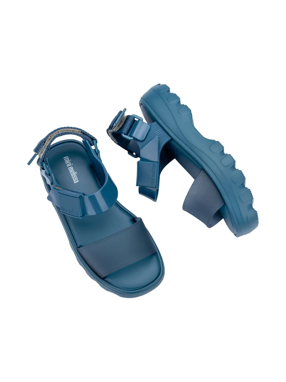 Mini Melissa Kick Off sandalen Blauw