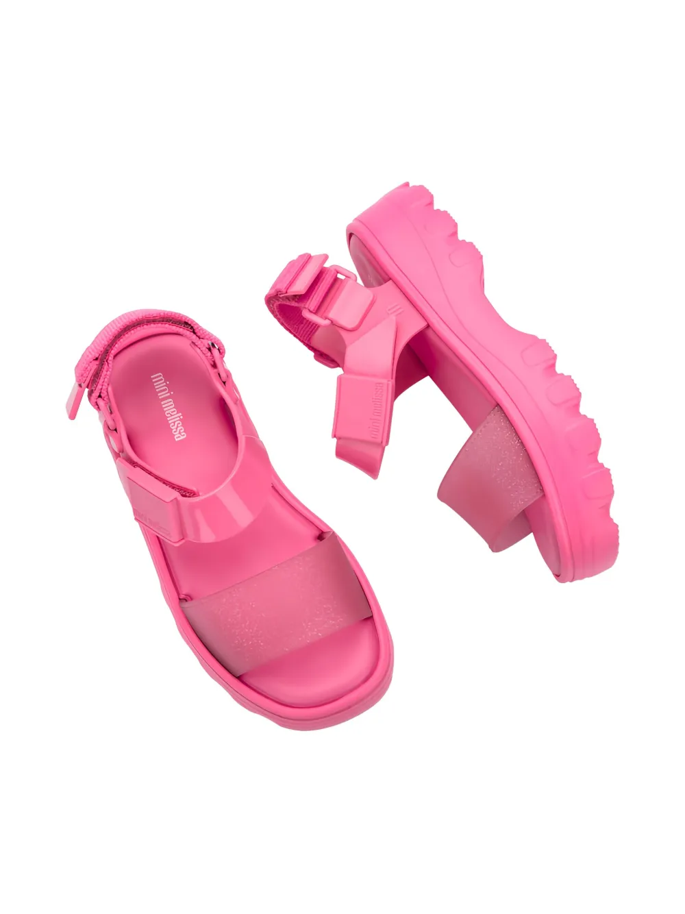 Mini Melissa Kick Off sandalen Roze