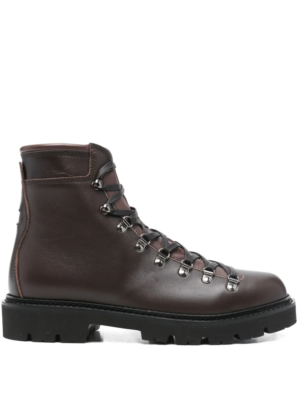 Bally Lace-up Boots In Brown