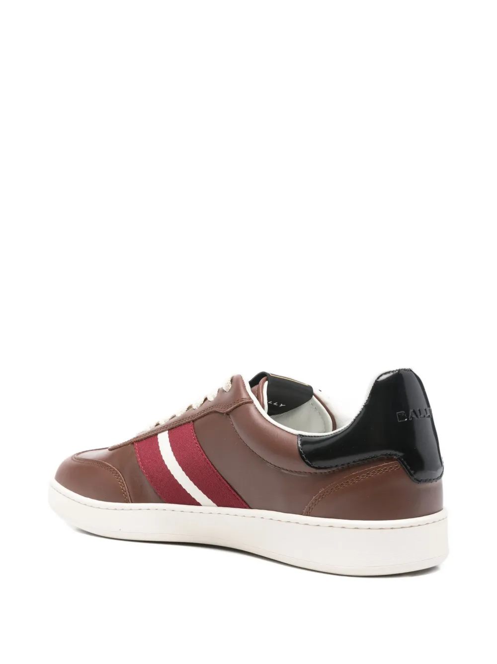 Bally Sneakers met streep Bruin