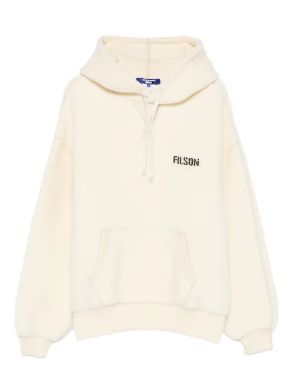 Junya Watanabe MAN Pouch Hooded Hoodie | White | FARFETCH